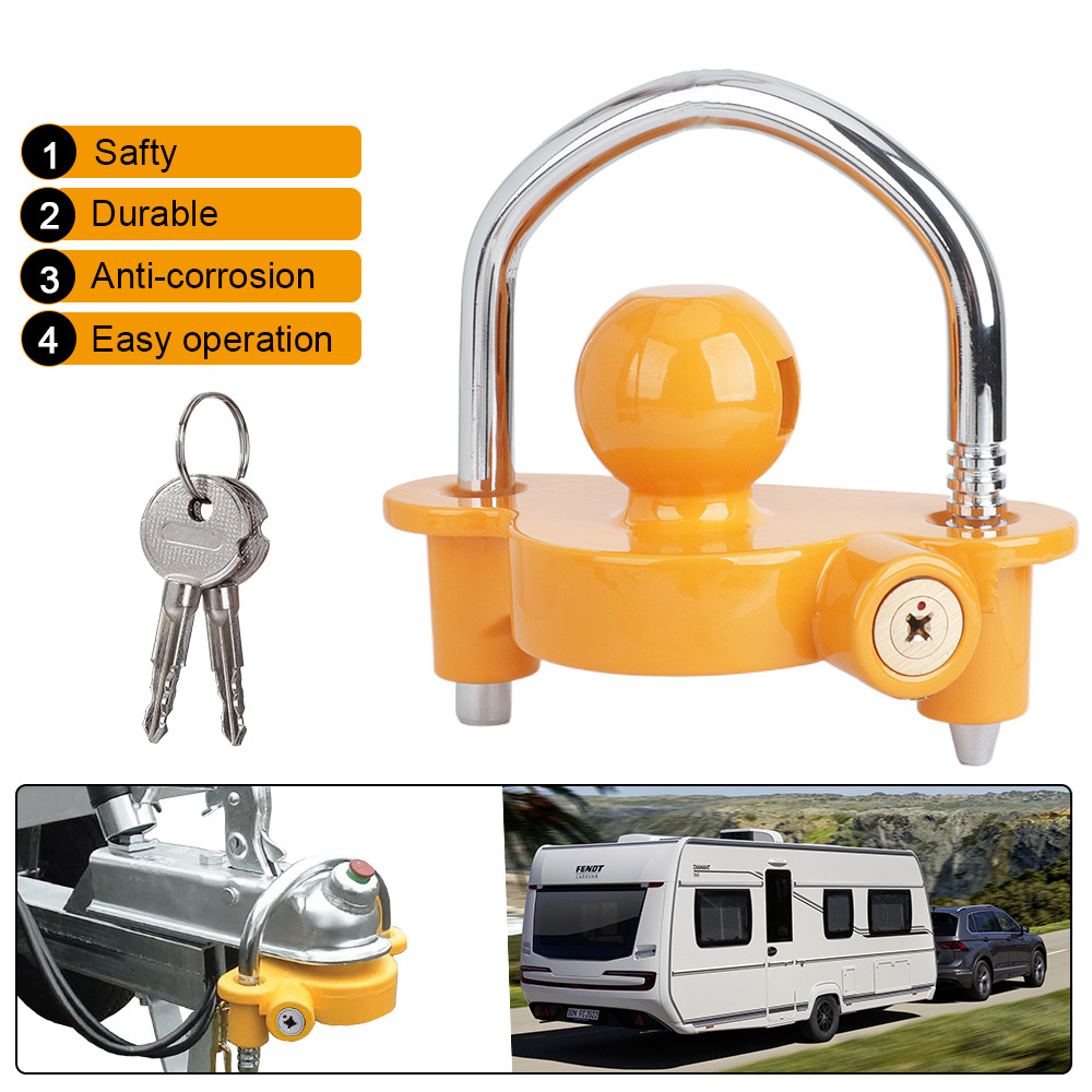 U Lock Heavy Duty - U-образный шаровой замок для прицепа, Универсальный