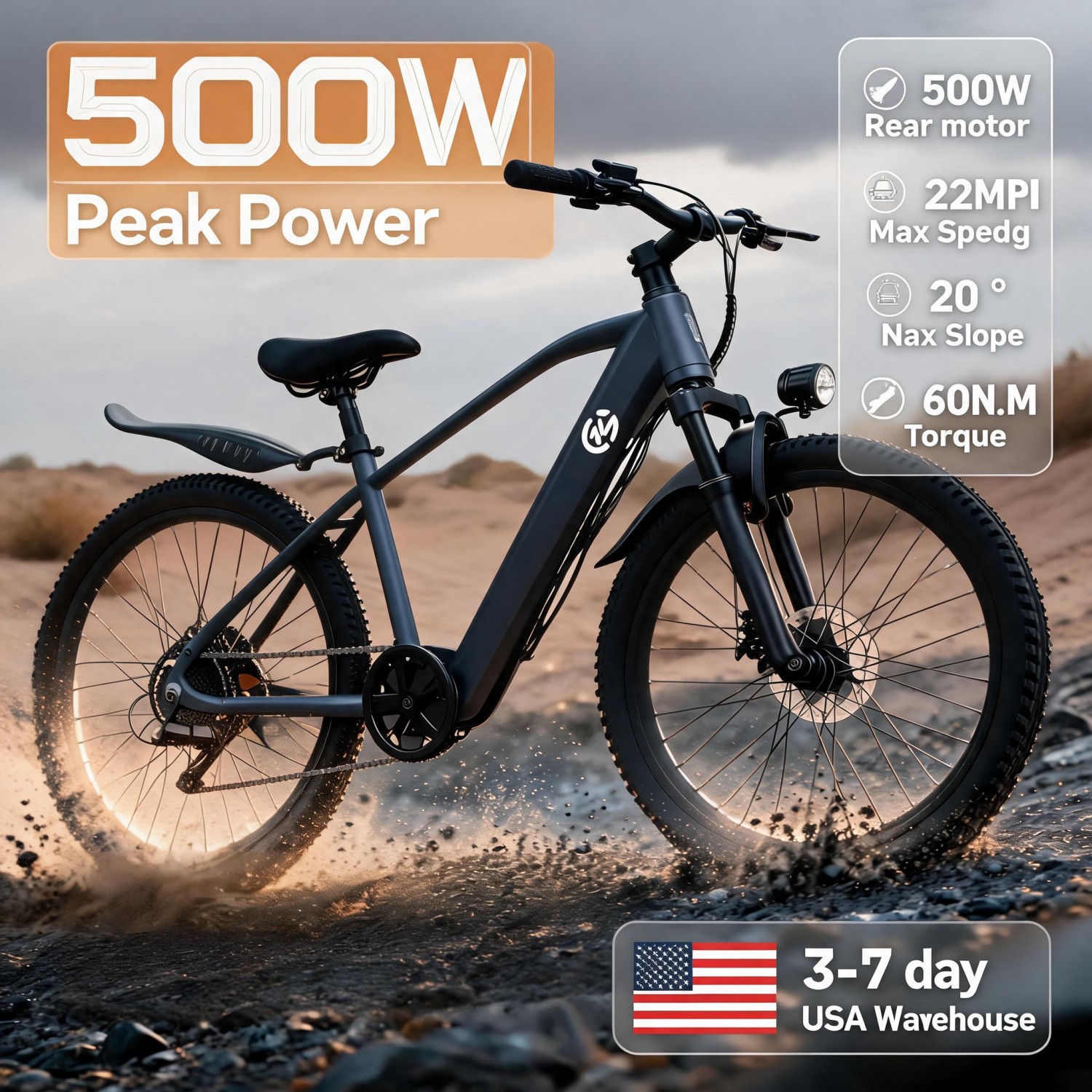 Commuting With Bike - Электрический велосипед для бездорожья Cyber Monday,