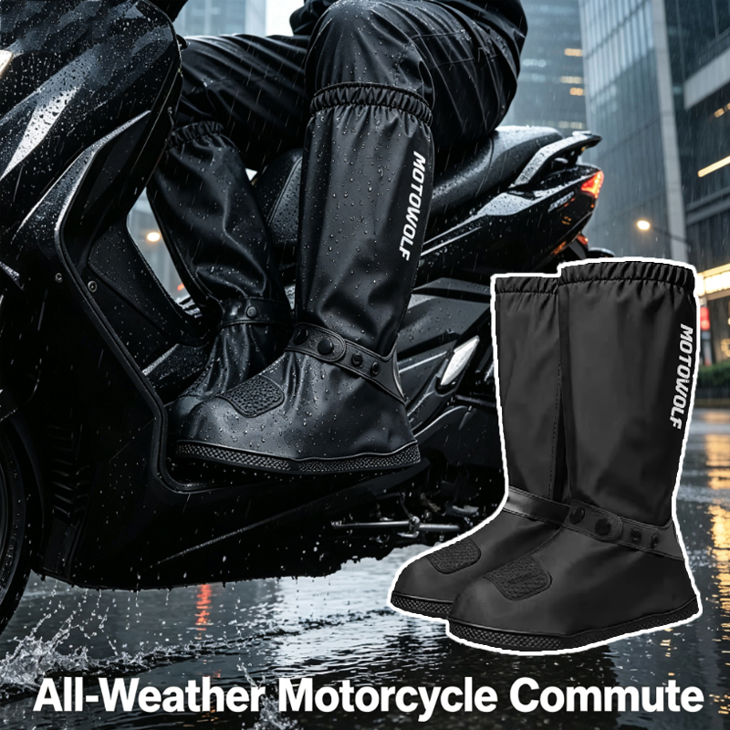 Cycling Commute Rain - Многоразовые чехлы для обуви от дождя