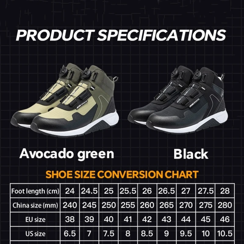 Cycling Commute Shoes - Мужские мотоботы AUGI: комфортные, нескользящие, износостойкие,
