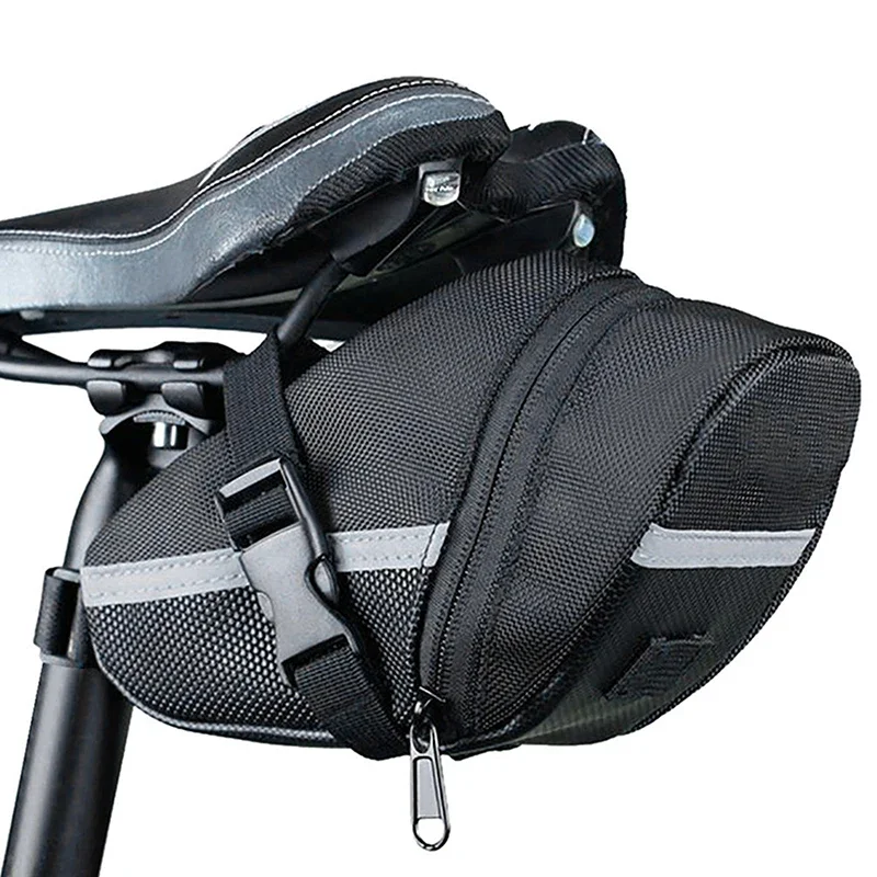 Saddle Bag Under Seat - Велосипедная сумка под седло со светоотражающей