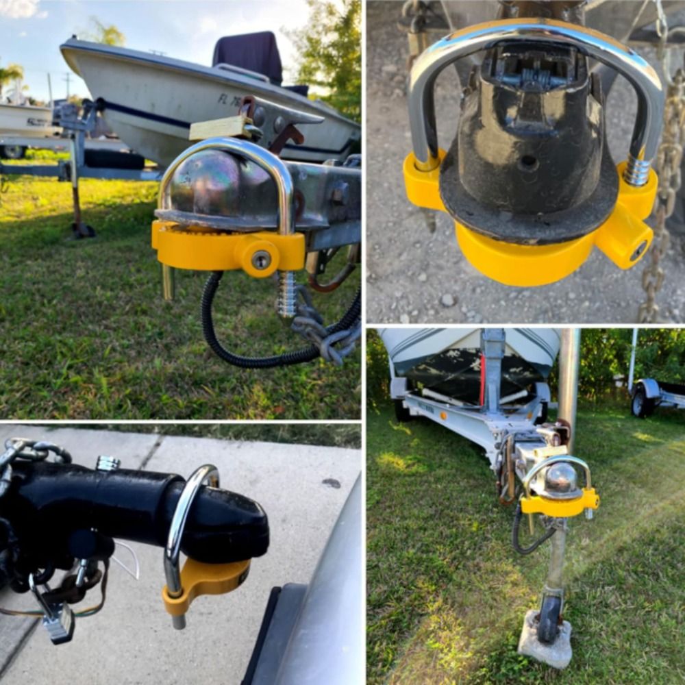 U Lock Heavy Duty - Высококачественный универсальный замок для автомобильного прицепа,