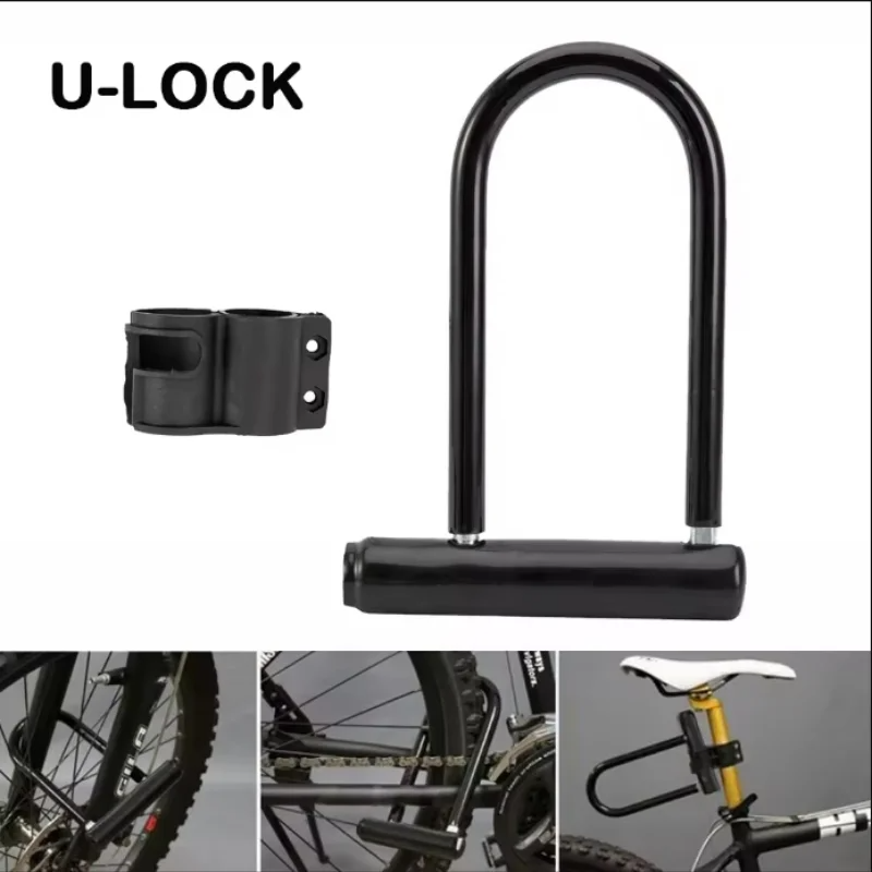 U Lock Heavy Duty - Велосипедный U-образный замок, противоугонные сверхмощные велосипедные