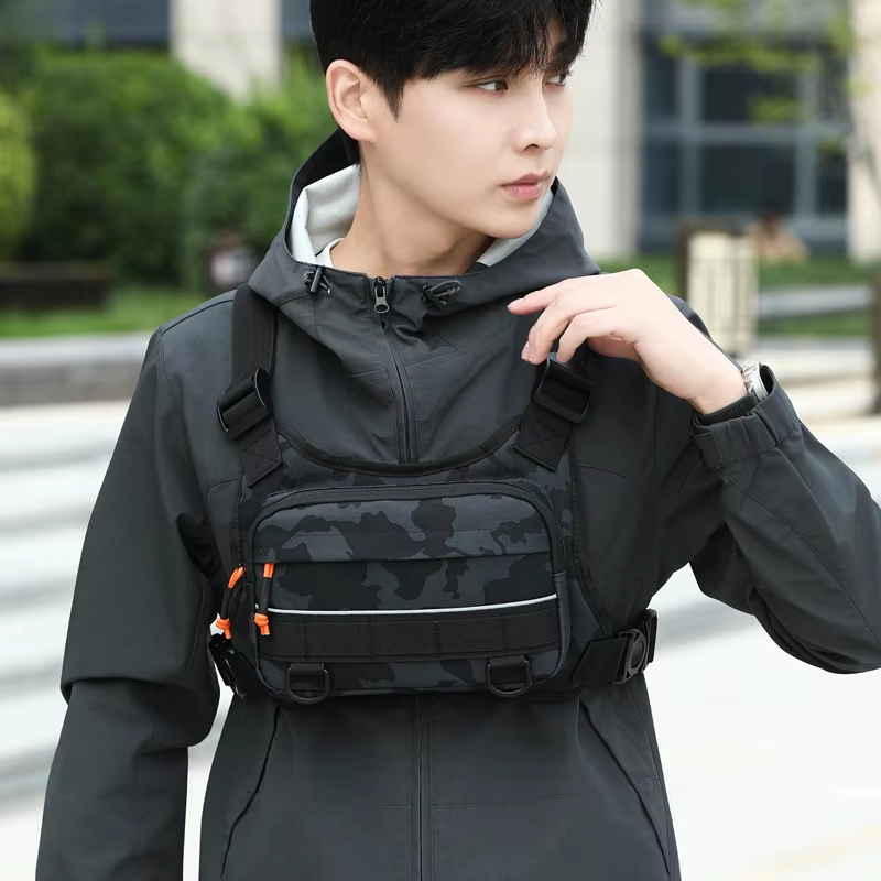Reflective Vest Cycling - Тактический жилет-рюкзак для велоспорта, кемпинга, альпинизма,