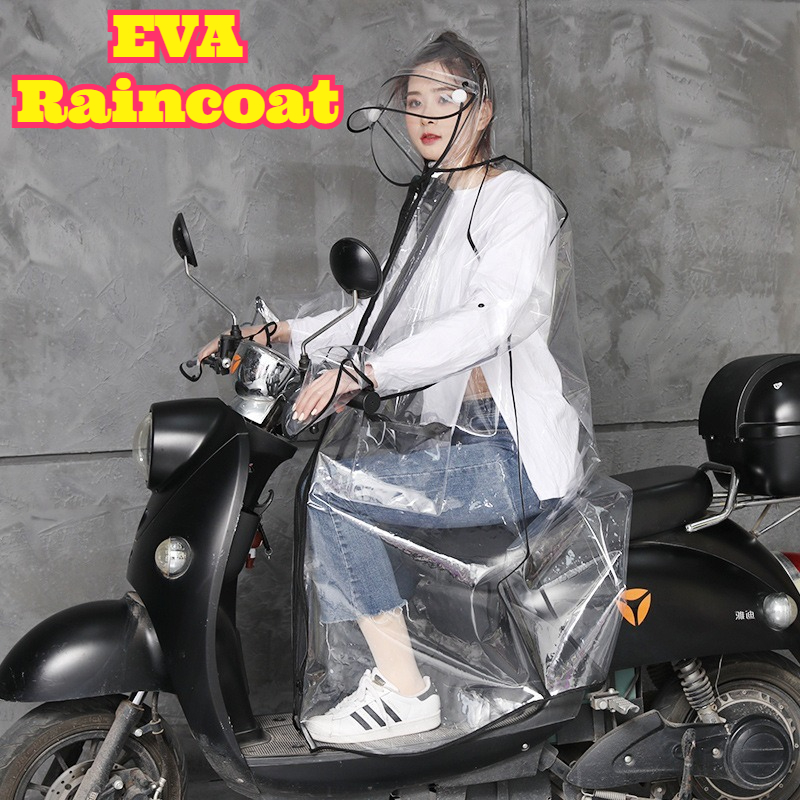 Прозрачный дождевик из ЭВА с к – обзор и цена Cycling Commute Rain