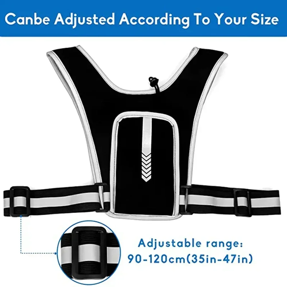 Светоотражающий жилет для бега – обзор и цена Reflective Vest Cycling