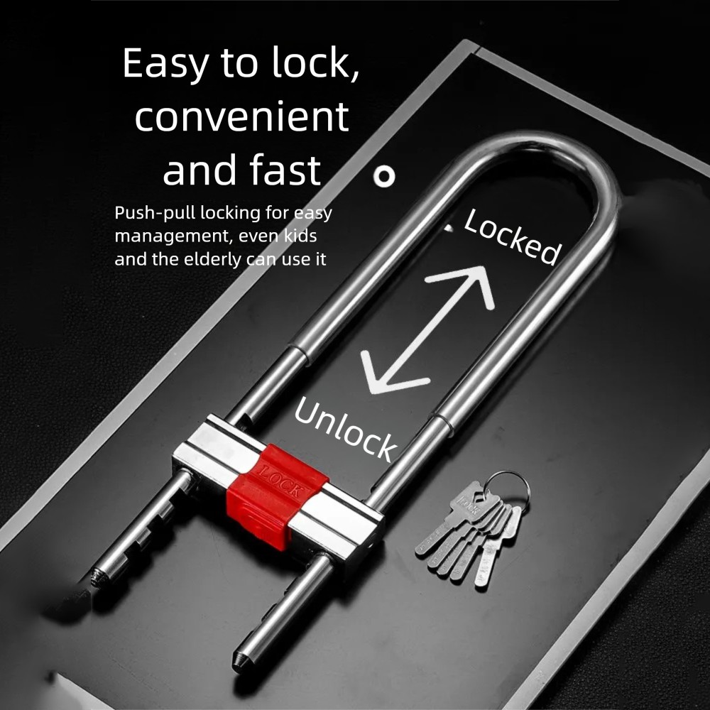 Комбинированный U-образный зам – обзор и цена U Lock Heavy Duty