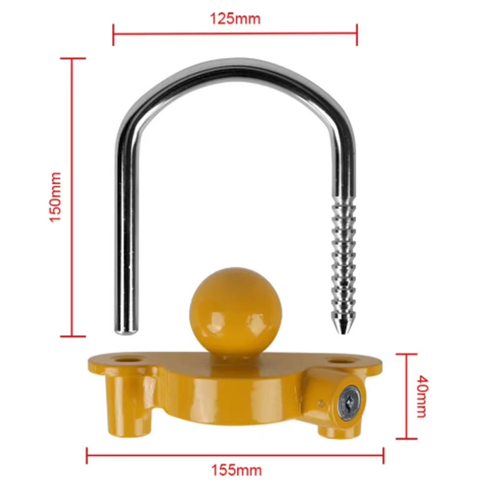 Прочный замок для прицепа - ре – обзор и цена U Lock Heavy Duty