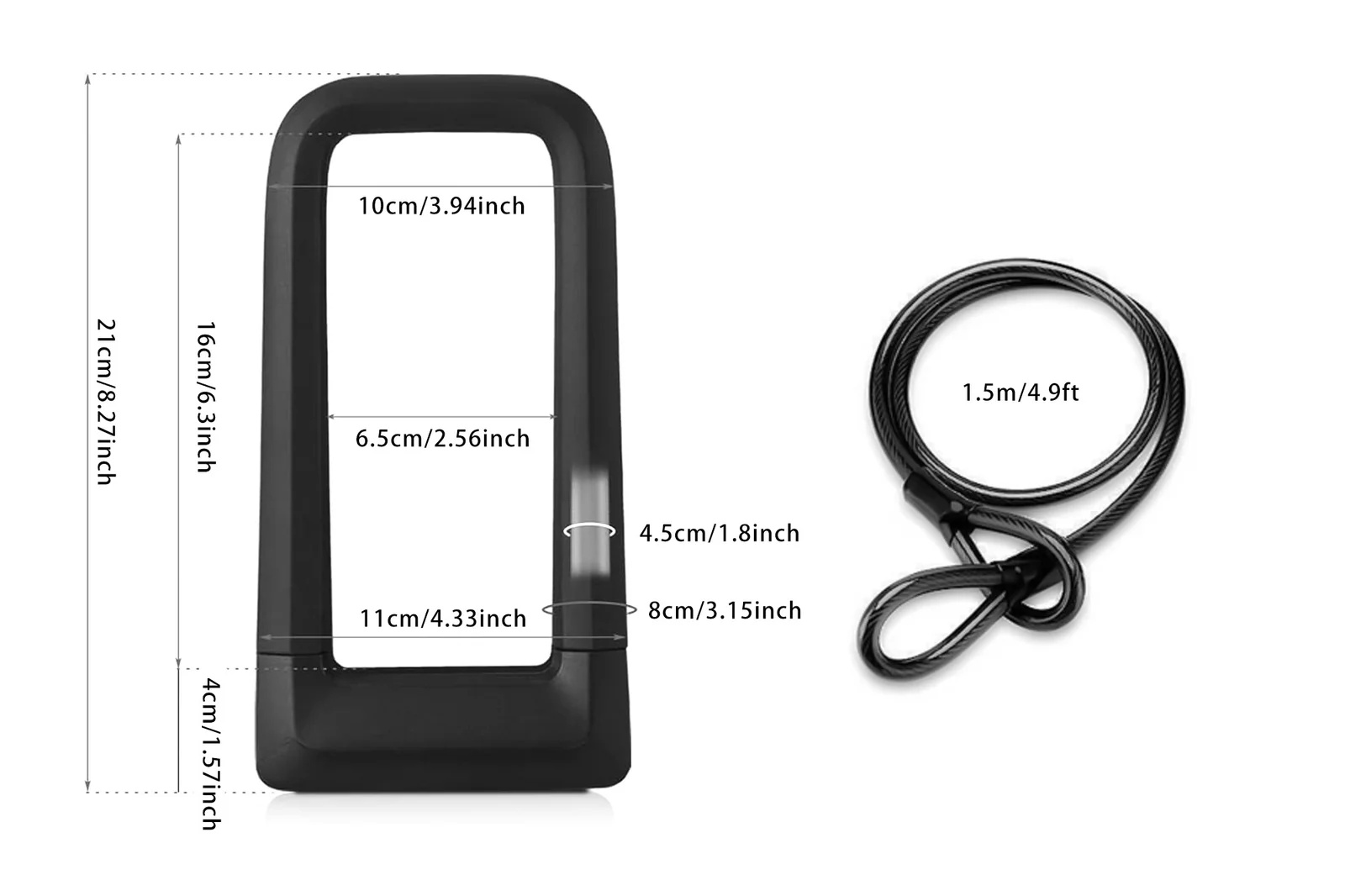 Cyrusher Heavy Duty U Lock Без – обзор и цена U Lock Heavy Duty