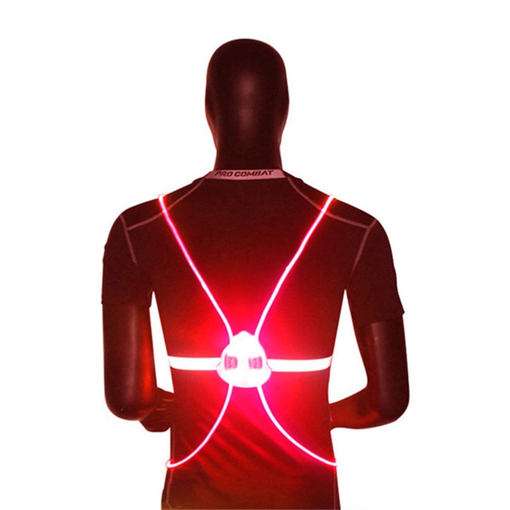 Светоотражающий жилет с LED-по – обзор и цена Reflective Vest Cycling