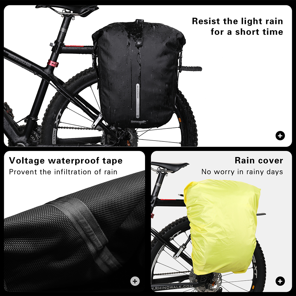 Водонепроницаемый велосипедный – обзор и цена Panniers Waterproof Rear