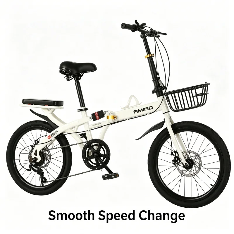 Белый складной велосипед с 20- – обзор и цена Commuting With Bike